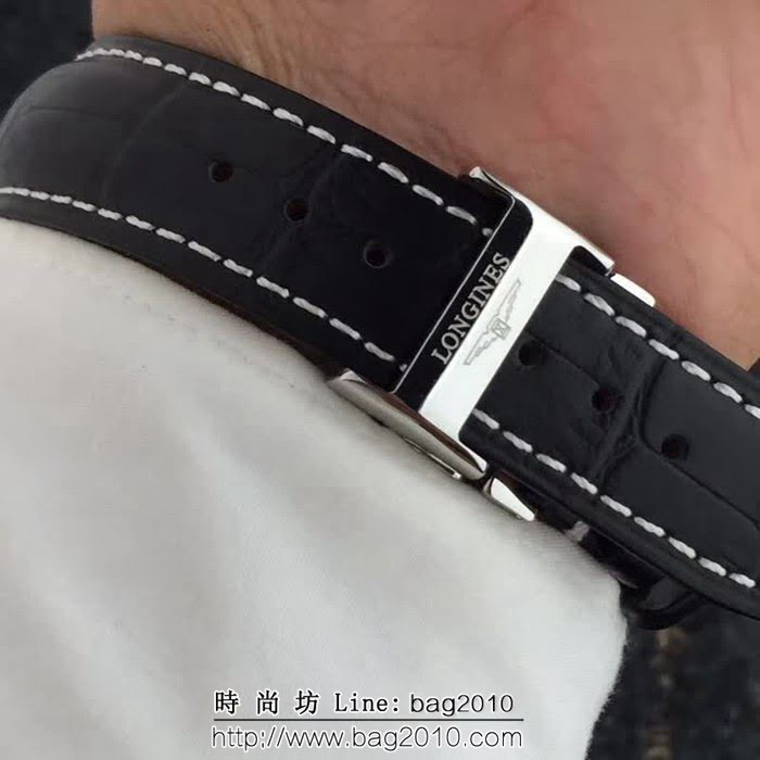 LONGINES浪琴 全自動機械 時尚男士腕表 WSS0384